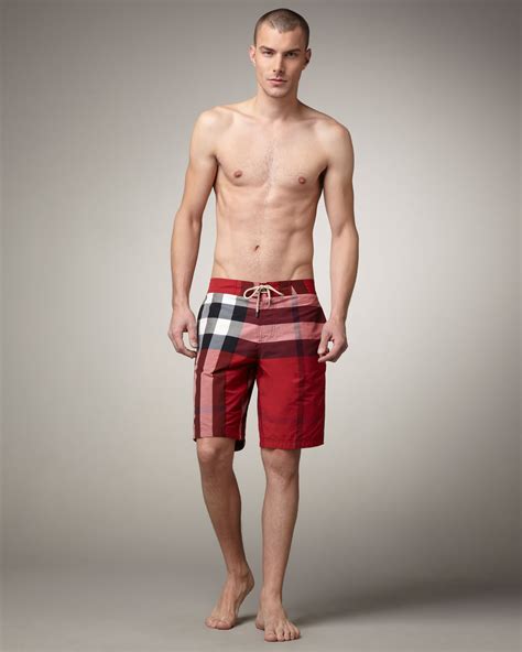 men burberry swim trunks|men's Burberry swimwear sale.